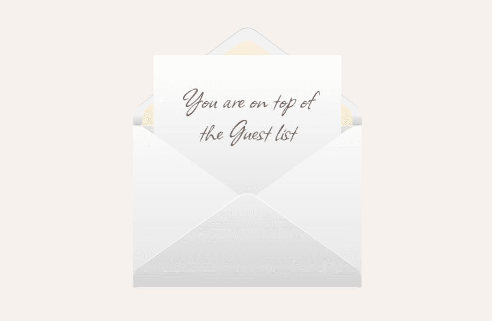 Tangerine Unveil invitation template