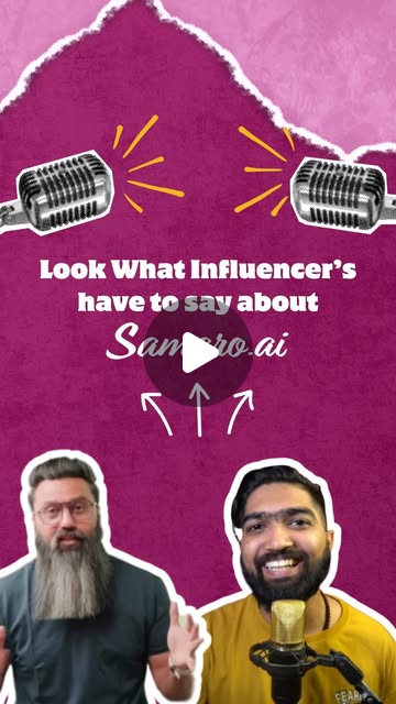 Look what influencers have to say about Samaro.ai