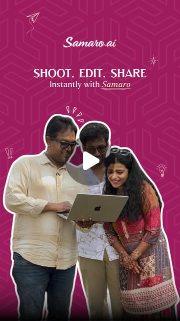 Shoot, edit, share — instantly with Samaro
